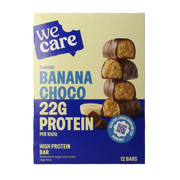 WeCare High protein bars banana choco 372.00 Gram