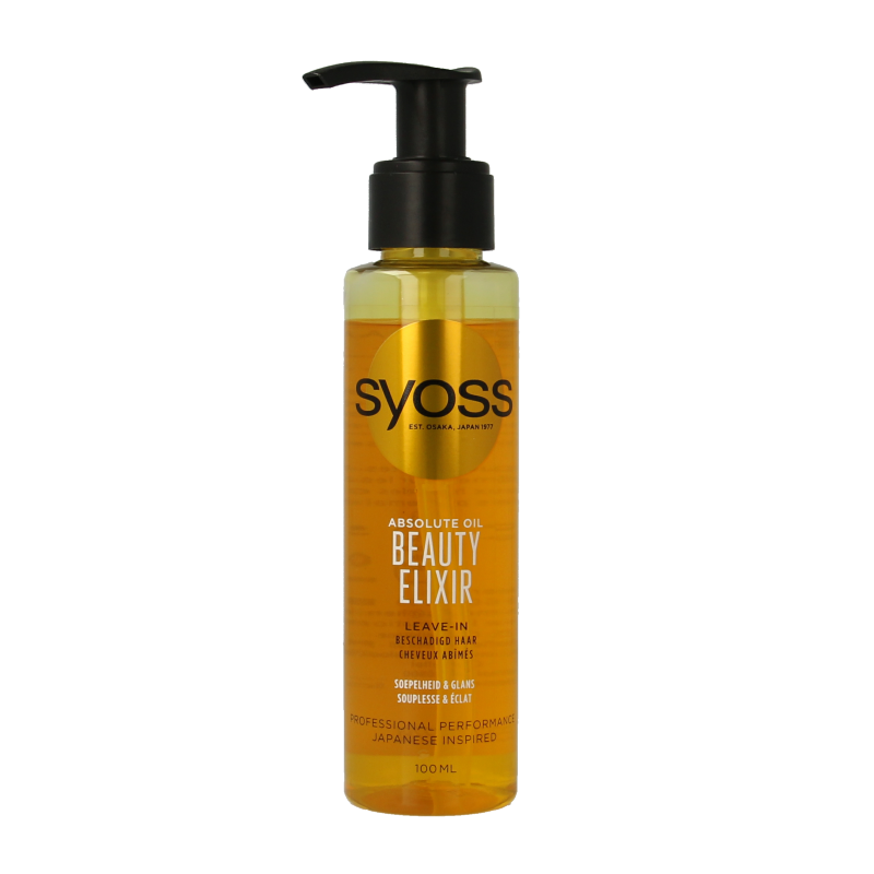Syoss Beauty elixir absolute oil haarolie 100 Milliliter