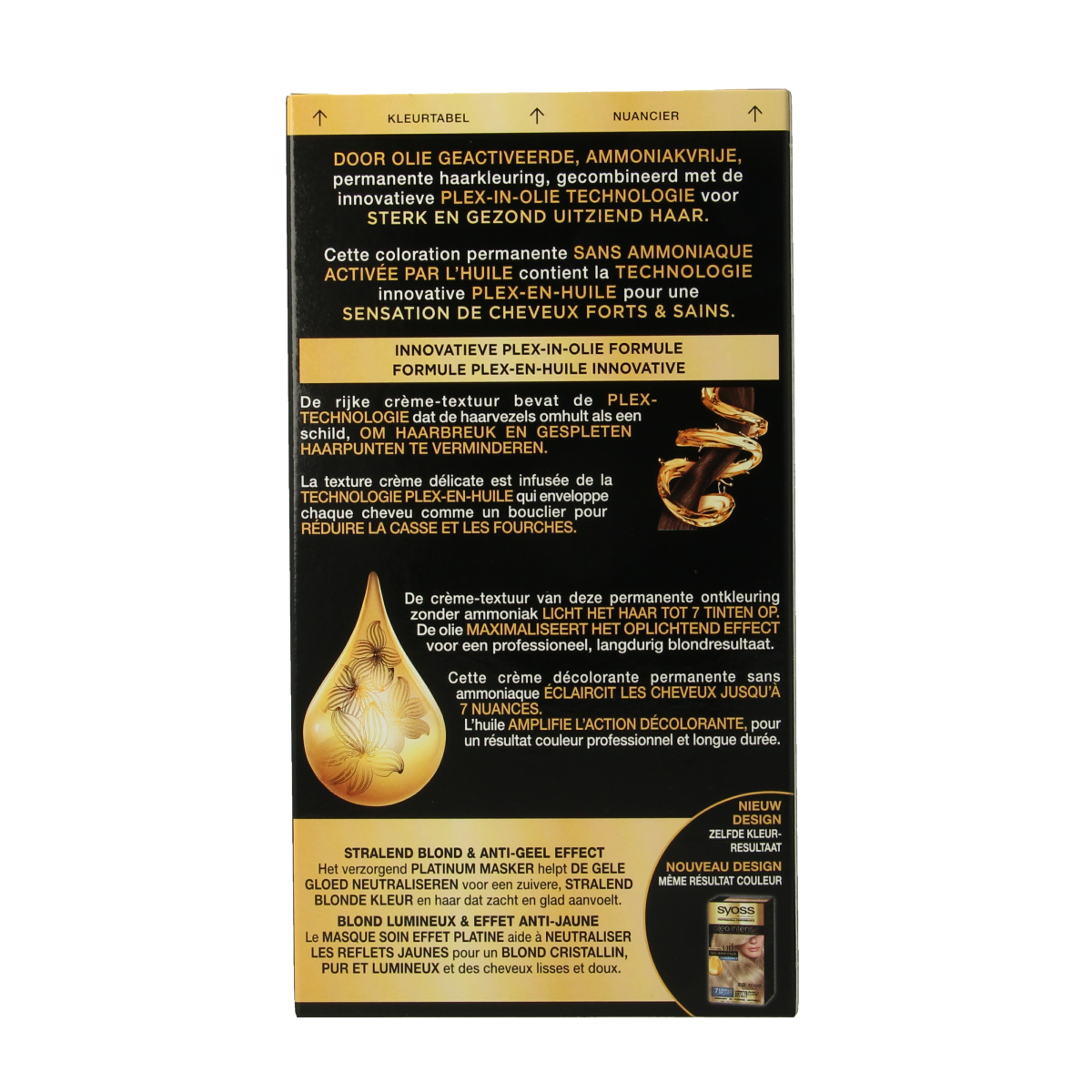 Syoss Color Oleo Intense 12-00 zilverblond haarverf  1.00 Set