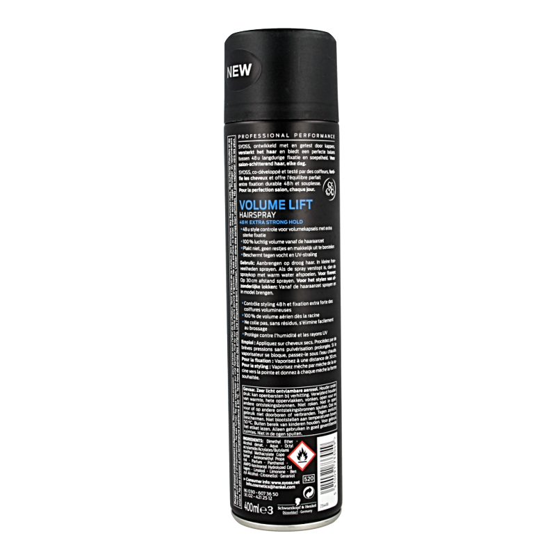 Syoss Volume lift haarspray 400 Milliliter