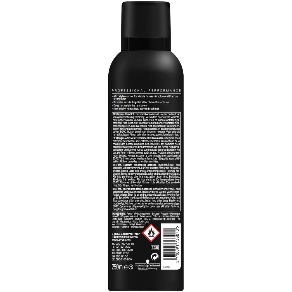 Syoss Mousse full hair 5 haarmousse 250 Milliliter