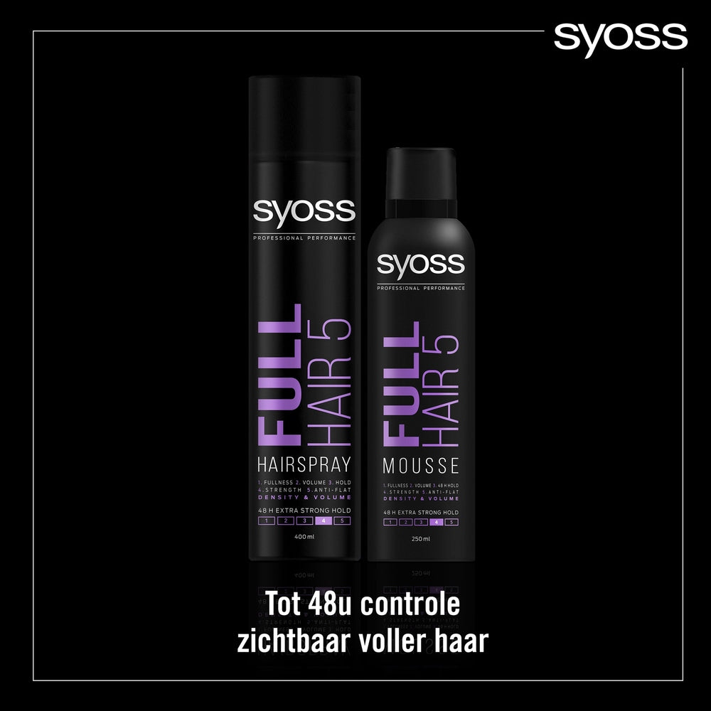 Syoss Mousse full hair 5 haarmousse 250 Milliliter