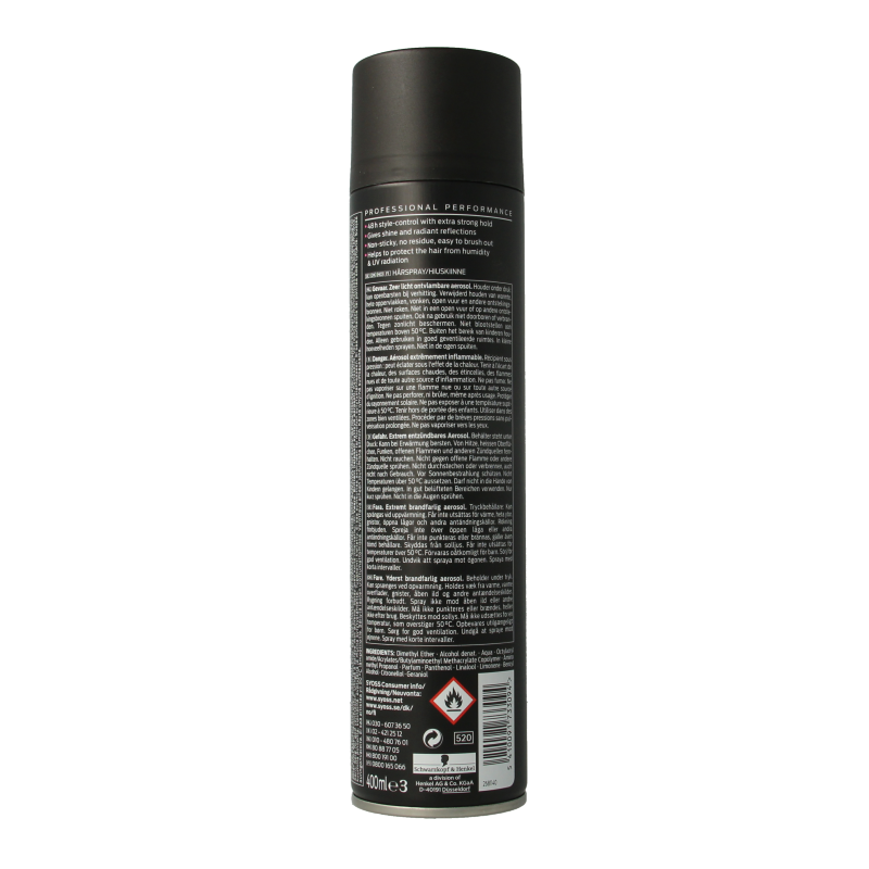Syoss Hairspray gloss hold 400 Milliliter