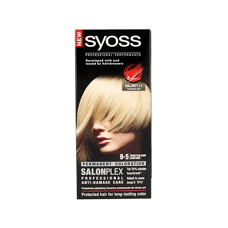 Syoss Color baseline 9-5 frozen pearl blonde haarverf 1 Set