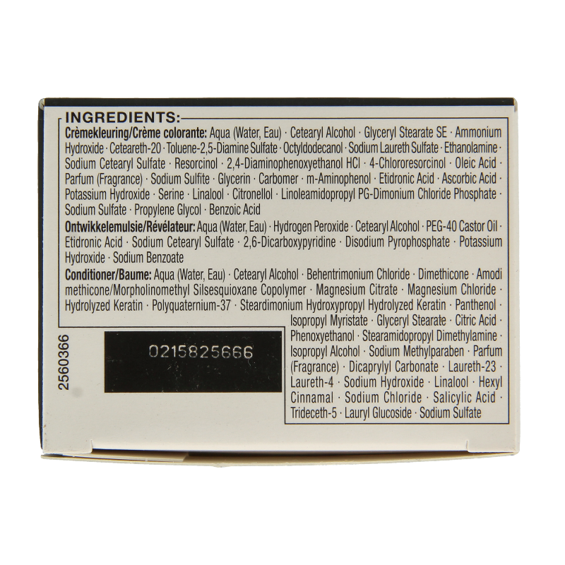 Syoss Color baseline 1-1 black haarverf 1 Set