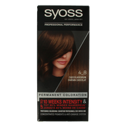 Syoss Color baseline 4-8 chocoladebruin haarverf 1 Set