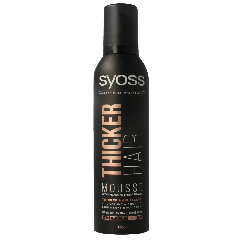 Syoss Mousse thicker hair 250 Milliliter