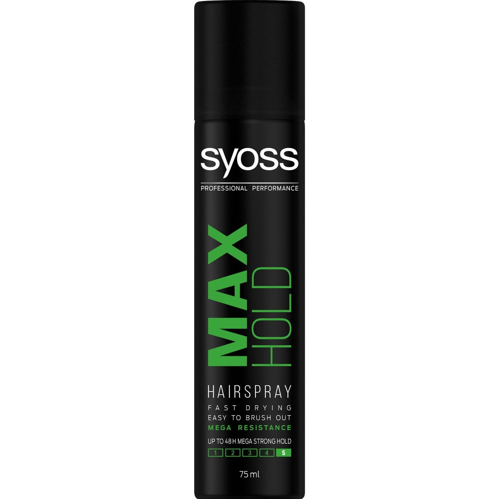 Syoss Hairspray max hold mini 75 Milliliter