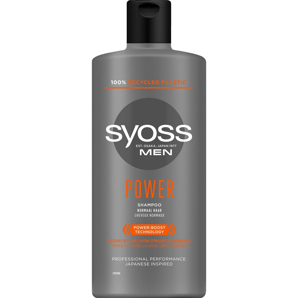 Syoss Shampoo men power & strength 440 Milliliter