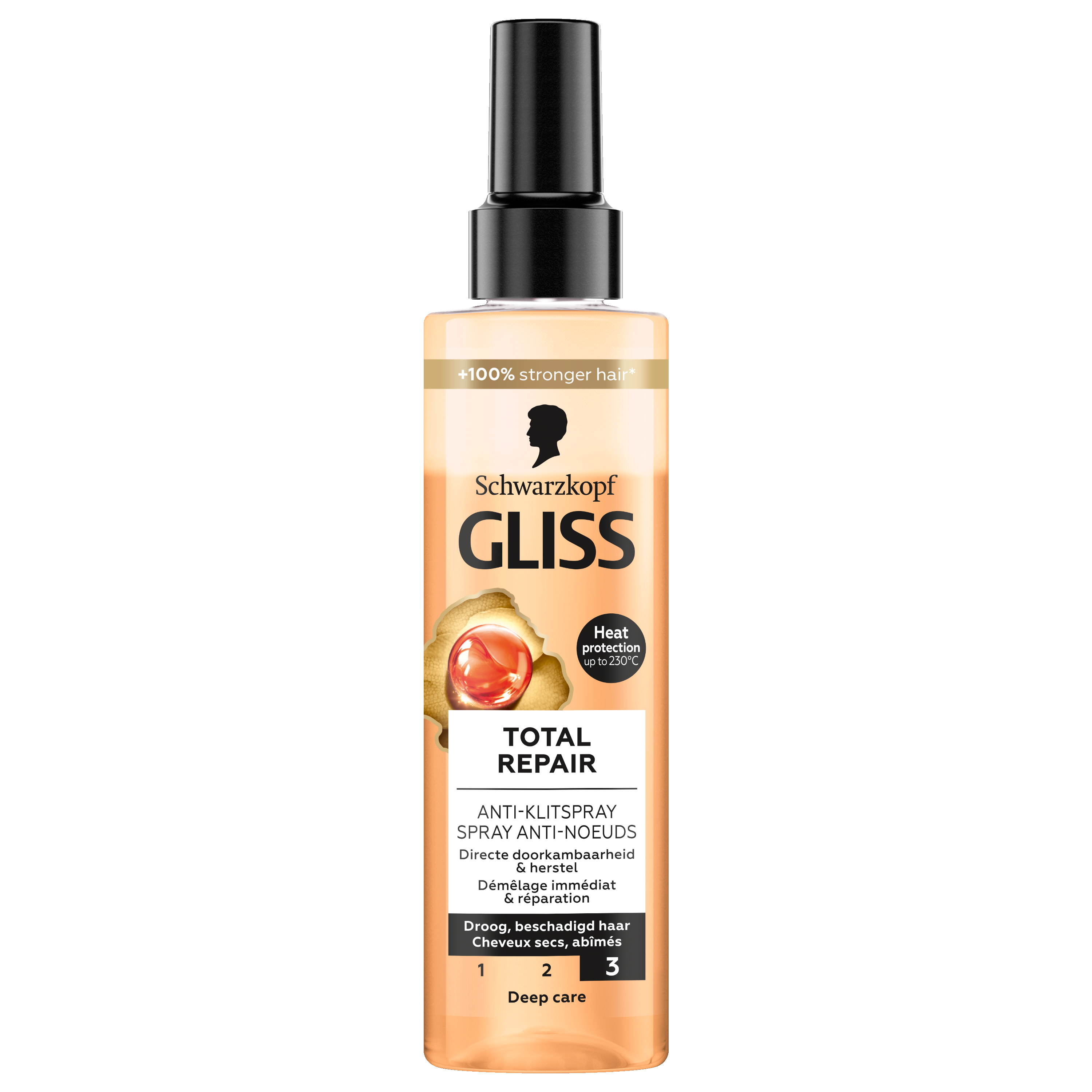Gliss Kur Anti-klit spray total repair 200.00 Milliliter