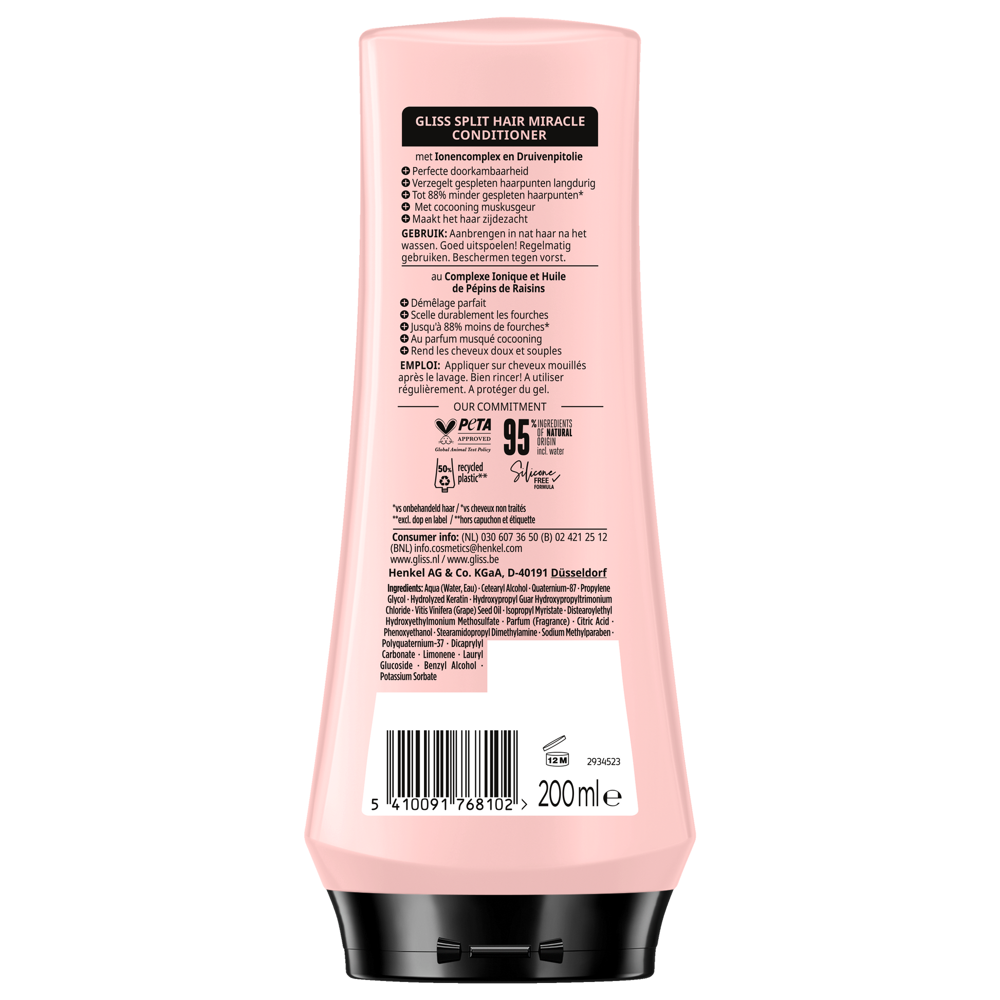 Gliss Kur Conditioner split end miracle 250.00 Milliliter