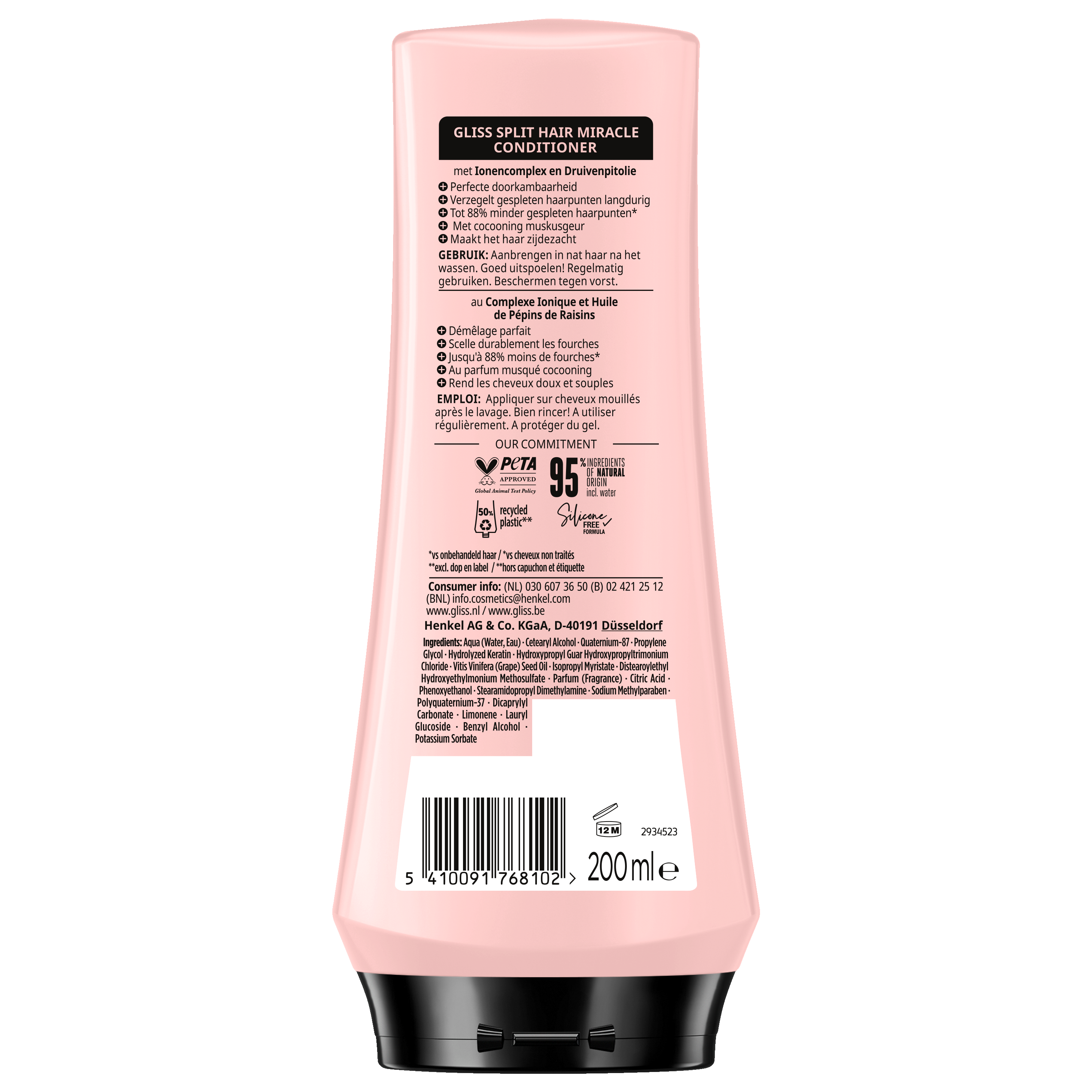 Gliss Kur Conditioner split end miracle 250.00 Milliliter