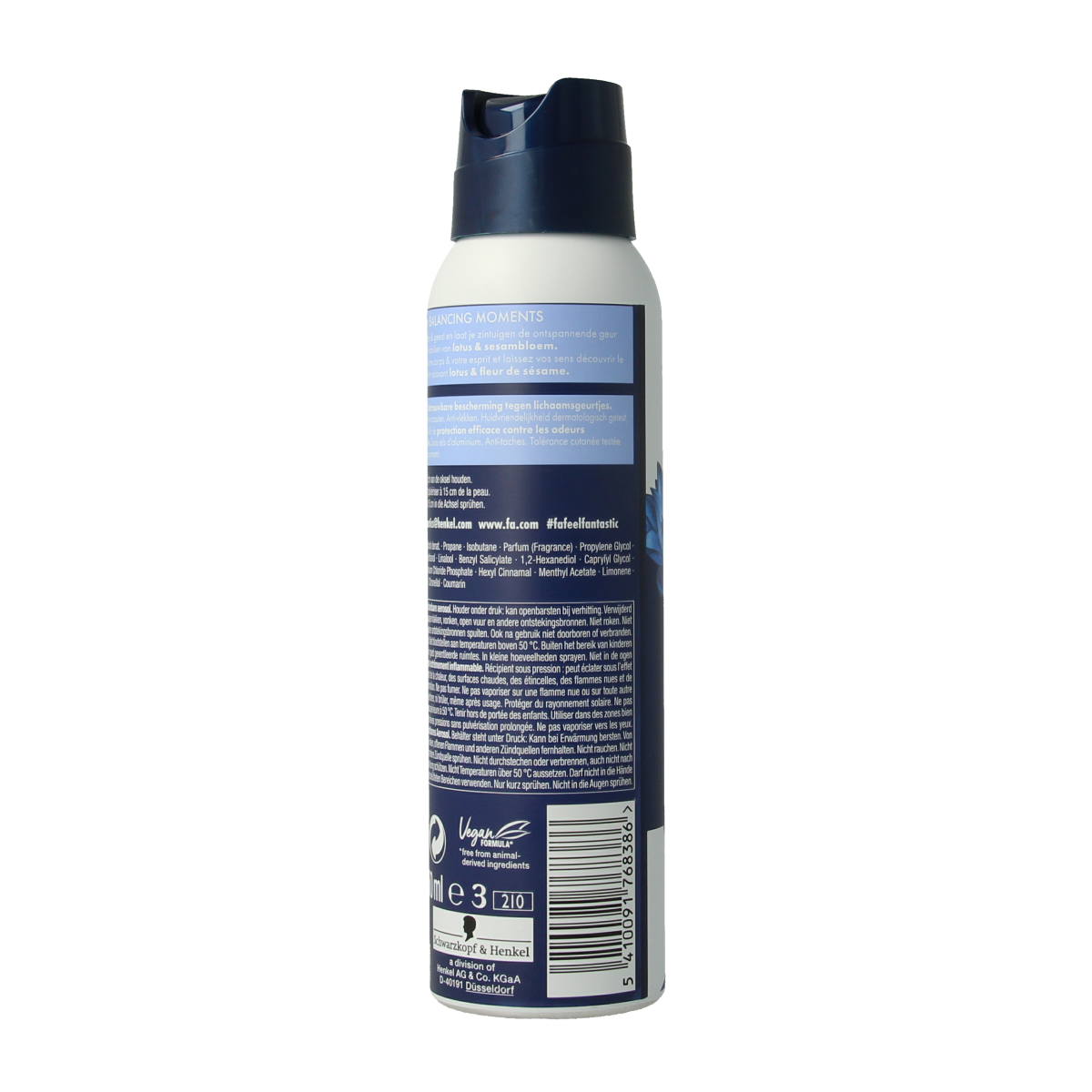FA Deodorant spray balancing moments 150.00 Milliliter
