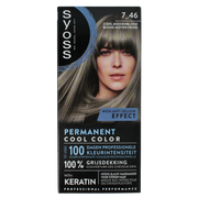 Syoss Permanent cool color 7-46 middenblond 1.00 Set