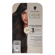 Schwarzkopf Creme supreme 4-0 donker bruin 1.00 Stuks