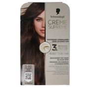 Schwarzkopf Creme supreme 5-60 bruin 1 Stuks