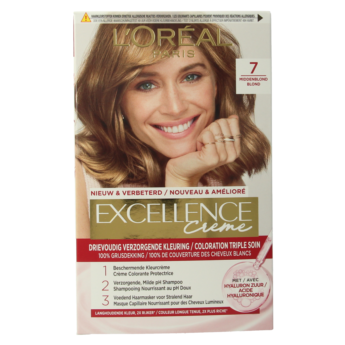 Excellence Excellence 7 middenblond 1.00 Set