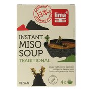 Lima Instant miso soep 4 x 10 gram 40 Gram