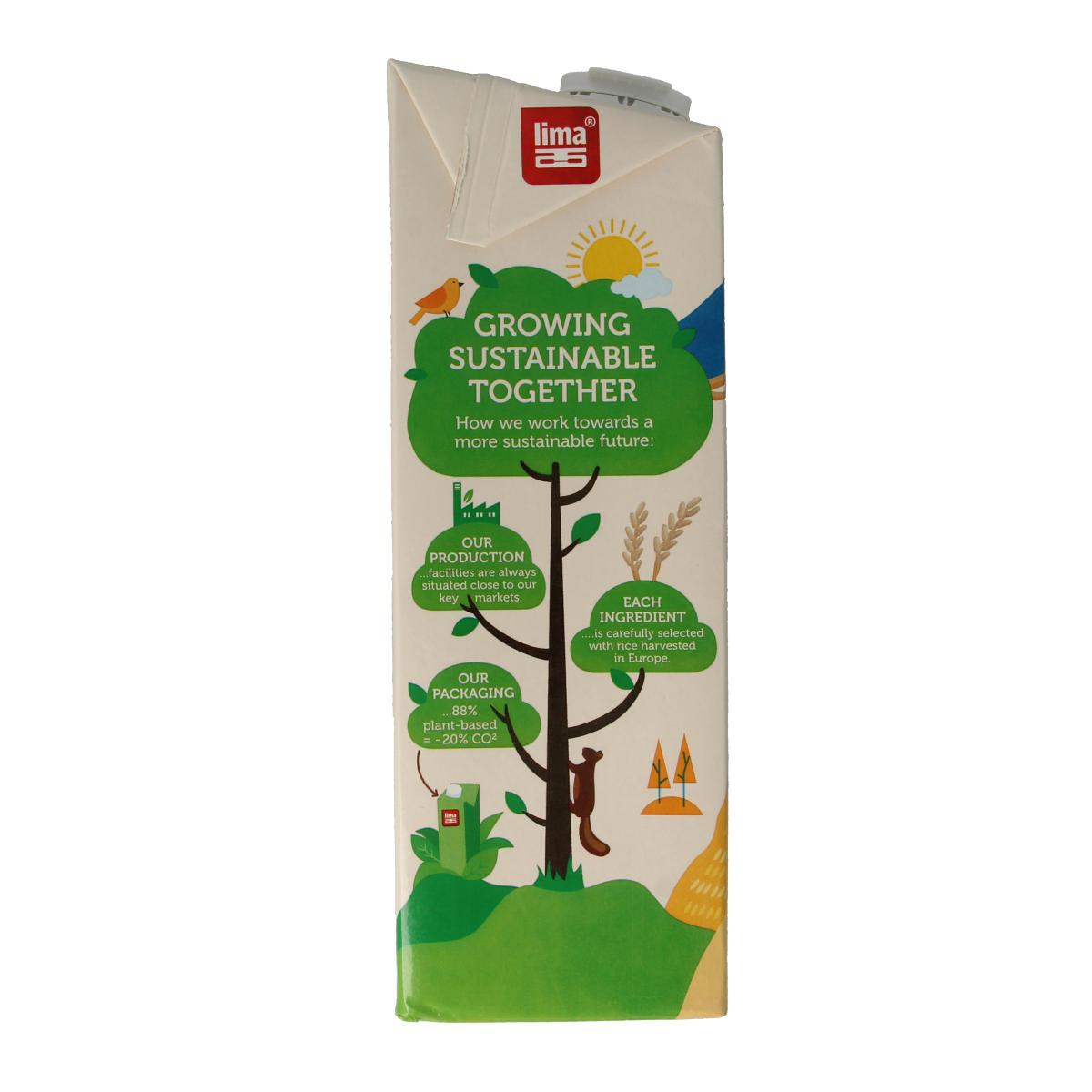 Lima Rice drink vanilla bio 1.00 Liter