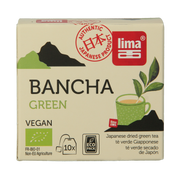 Lima Green bancha thee builtjes bio 10.00 Zakjes