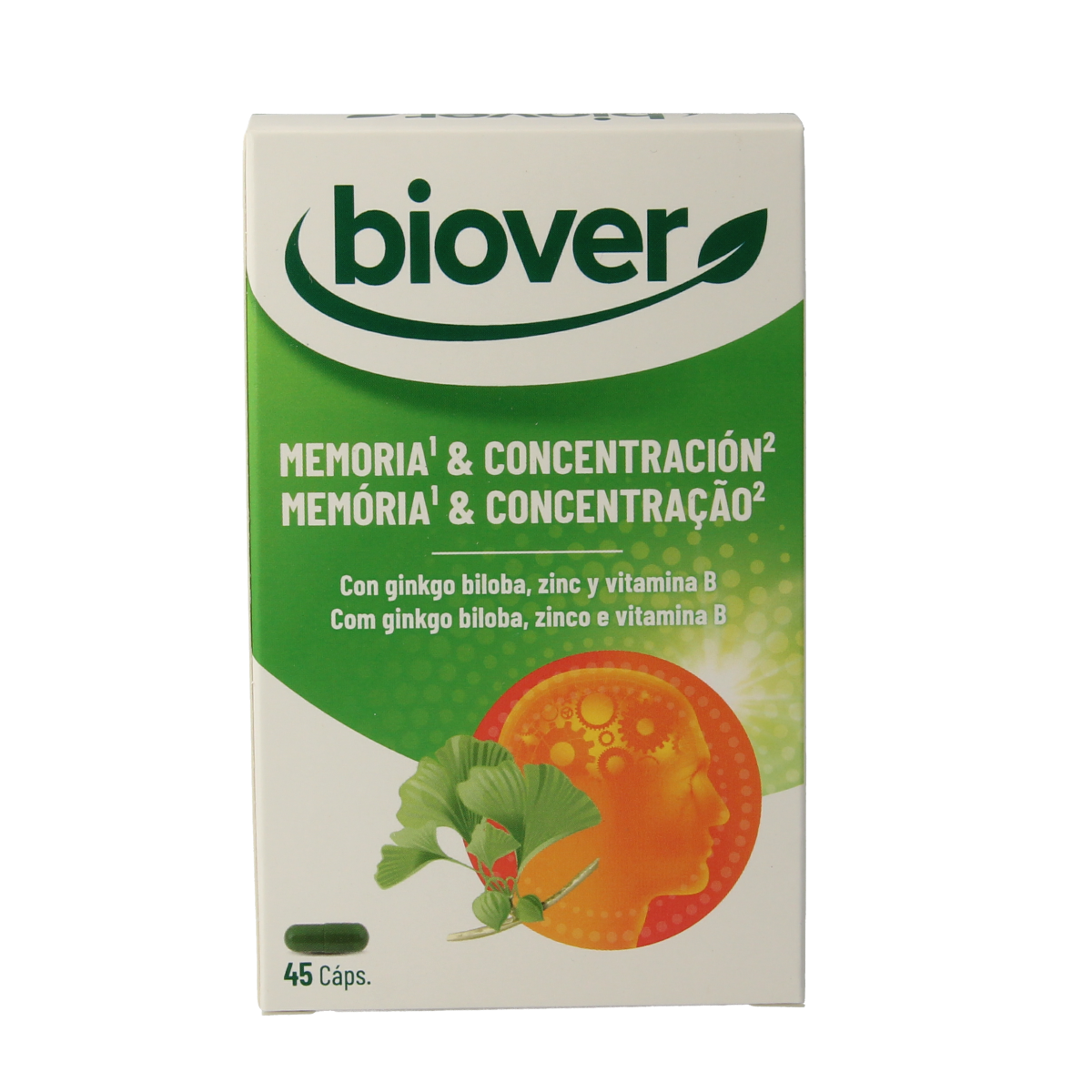 Biover Geheugen & concentratie 45.00 Capsules