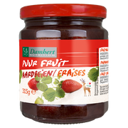 Damhert Puur fruit confituur aardbei 315.00 Gram
