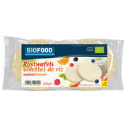 Damhert Rijstwafels yoghurt bio  100 Gram