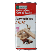 Damhert Centwafers chocolade low carb 150.00 Gram