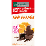 Damhert Chocoladetablet puur/sinaas 85.00 Gram