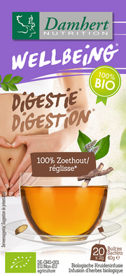 Damhert Tea time zoethout thee bio 20.00 Zakjes