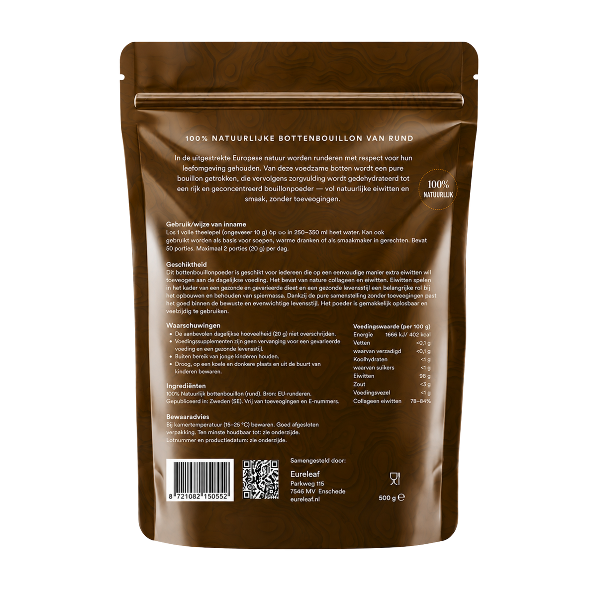 Elements Bottenbouillon Poeder 500.00 Gram