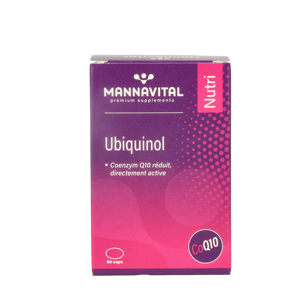 Mannavital Ubiquinol co-enzym Q10 60.00 Capsules