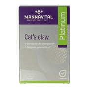 Mannavital Cat's claw platinum 60 Capsules