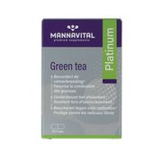 Mannavital Green tea platinum 60.00 Vegetarische capsules