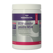Mannavital MSM poeder platinum 500.00 Gram