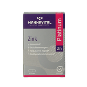 Mannavital Zink platinum 60 Vegetarische capsules