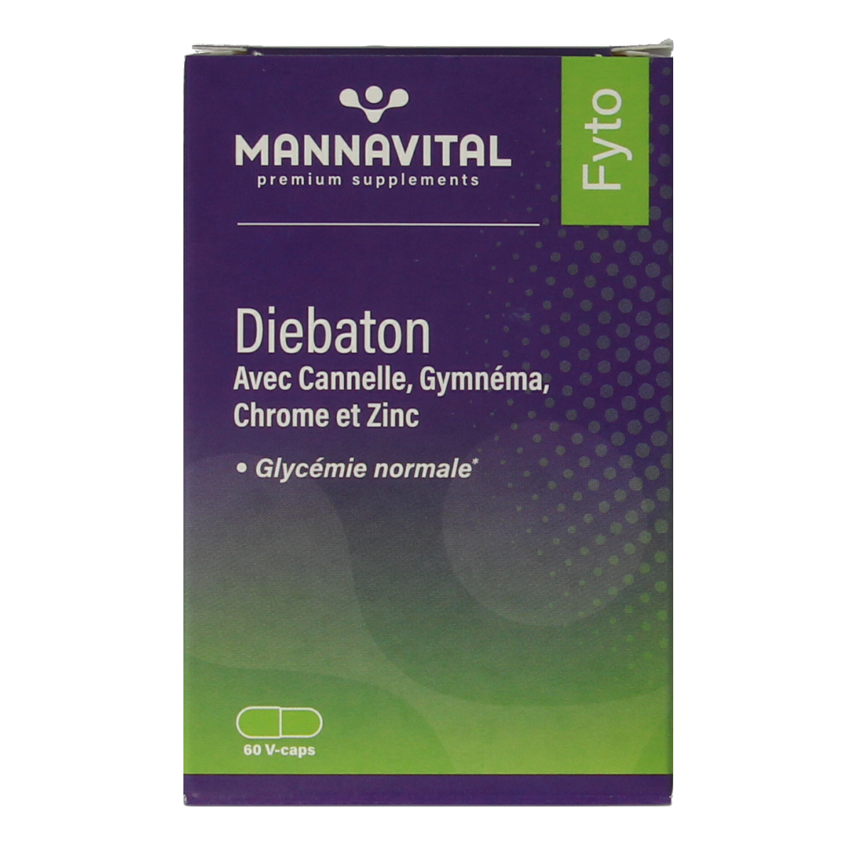 Mannavital Diebaton 60.00 Vegetarische capsules