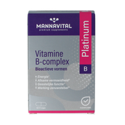 Mannavital Vitamine B complex platinum 60 Vegetarische capsules