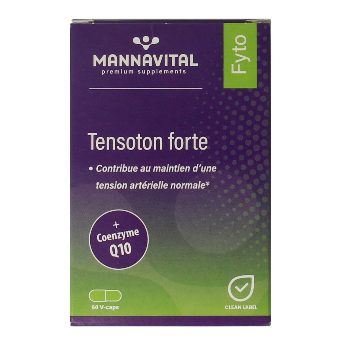 Mannavital Tensoton forte 60.00 Vegetarische capsules