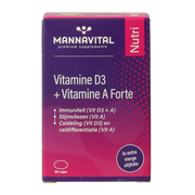 Mannavital Vitamine D3 + vitamine A forte 90.00 Capsules