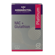 Mannavital NAC + glutathion platinum 60 Vegetarische capsules