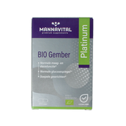 Mannavital Gember platinum bio 90 Vegetarische capsules