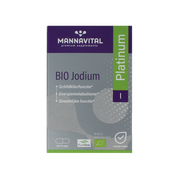 Mannavital Jodium platinum bio 90.00 Vegetarische capsules