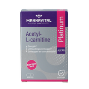 Mannavital Acetyl-L-Carnitine platinum 60.00 Vegetarische capsules