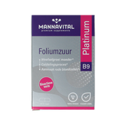 Mannavital Foliumzuur platinum 90.00 Vegetarische capsules