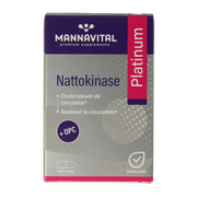 Mannavital Nattokinase platinum 90.00 Vegetarische capsules