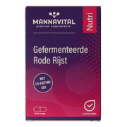 Mannavital Gefermenteerde rode rijst 60.00 Vegetarische capsules