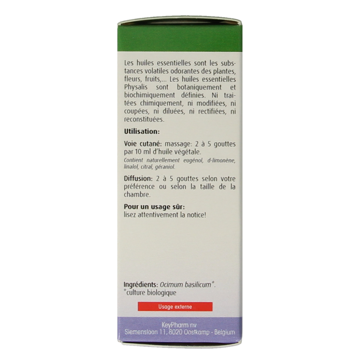 Physalis Basilicum bio 10.00 Milliliter