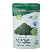 Biotona Chlorella & spirulina raw powder bio 200.00 Gram