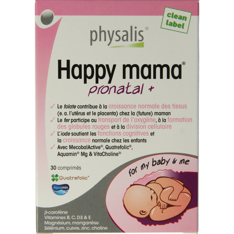 Physalis Pronatal + happy mama 30 Tabletten